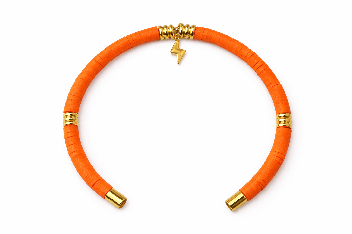 Bracelet réglable Jonc Vamos à la Playa - Acier Inoxydable Doré - Bijoux Joséphine