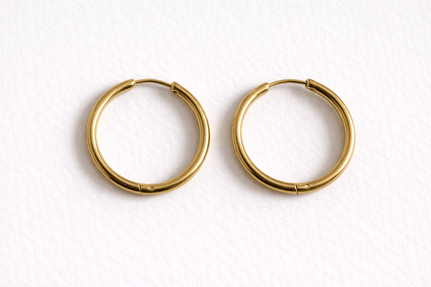 Créoles Boucles d'Oreilles Interchangeables Acier Inoxydable Modulables Femme Fait Main France - Bijoux Joséphine