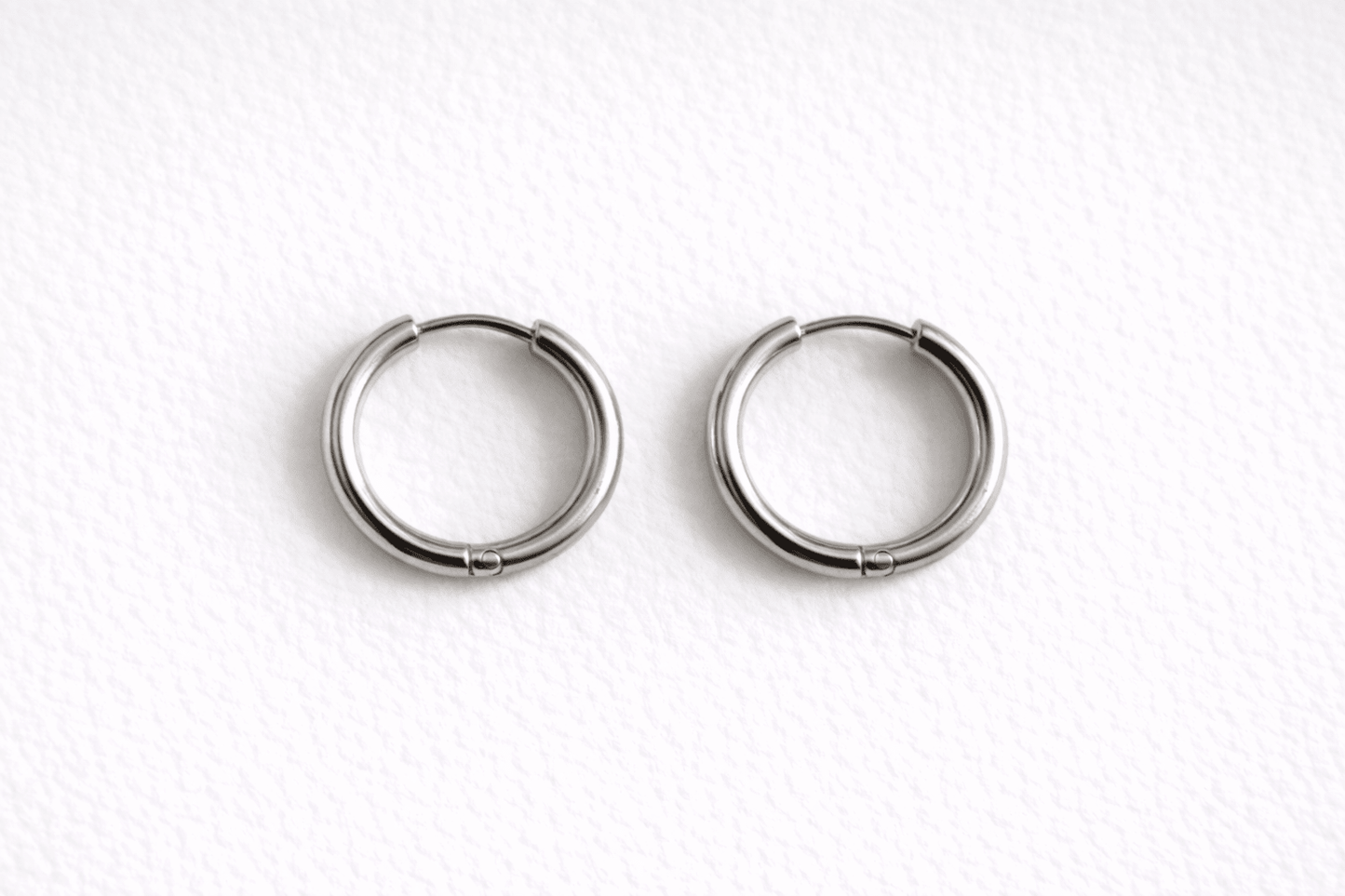 Créoles Boucles d'Oreilles Interchangeables Acier Inoxydable Modulables Femme Fait Main France - Bijoux Joséphine