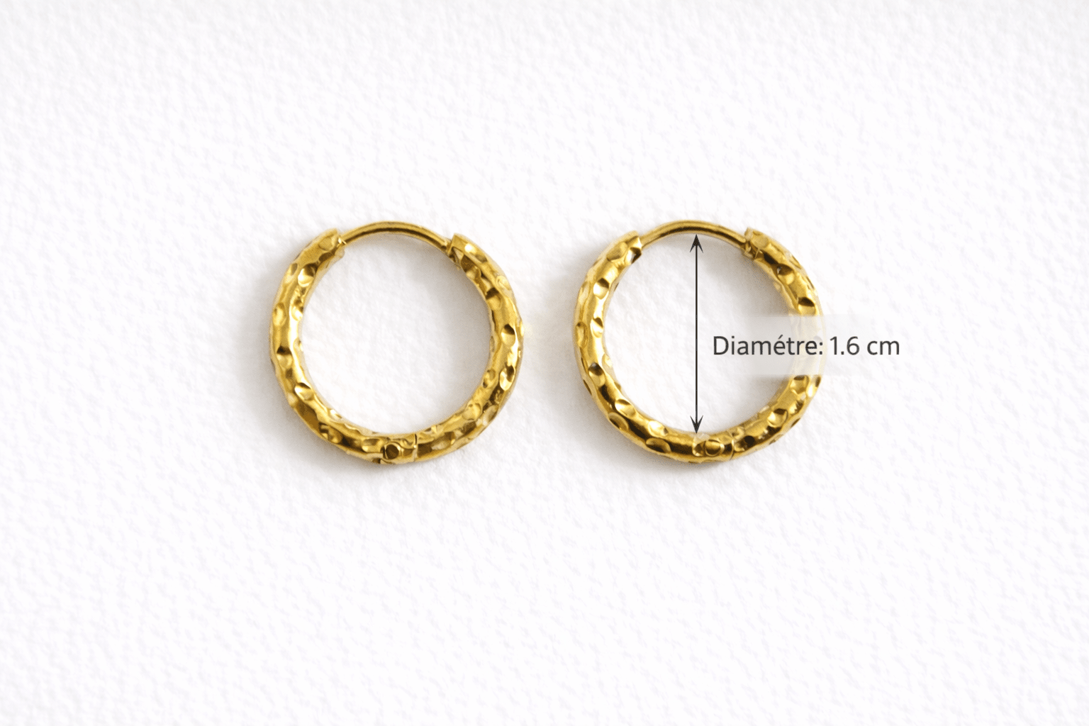 Créoles Boucles d'Oreilles Interchangeables Acier Inoxydable Modulables Femme Fait Main France - Bijoux Joséphine
