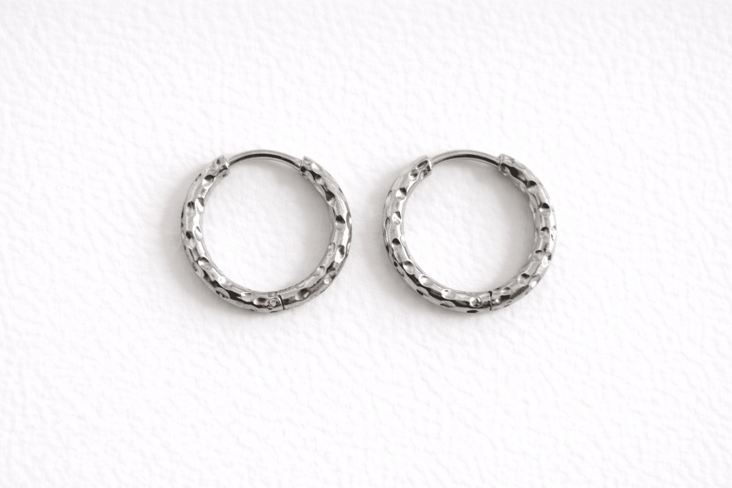 Créoles Boucles d'Oreilles Interchangeables Acier Inoxydable Modulables Femme Fait Main France - Bijoux Joséphine