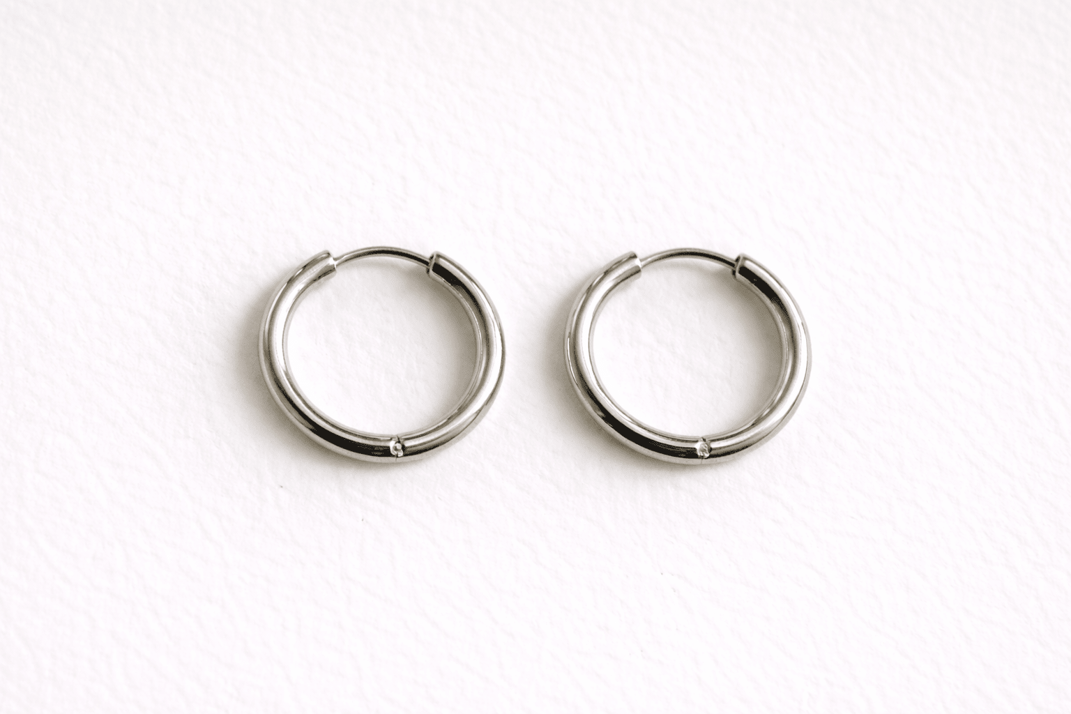 Créoles Boucles d'Oreilles Interchangeables Acier Inoxydable Modulables Femme Fait Main France - Bijoux Joséphine