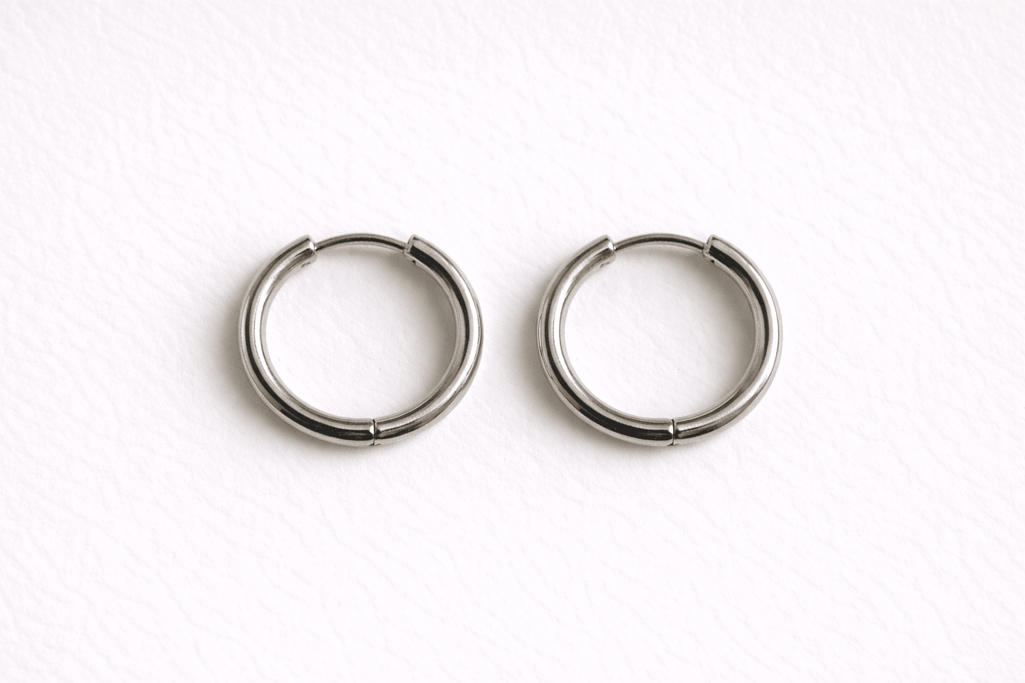 Créoles Boucles d'Oreilles Interchangeables Acier Inoxydable Modulables Femme Fait Main France - Bijoux Joséphine