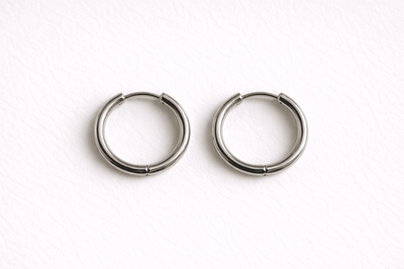 Créoles Boucles d'Oreilles Interchangeables Acier Inoxydable Modulables Femme Fait Main France - Bijoux Joséphine