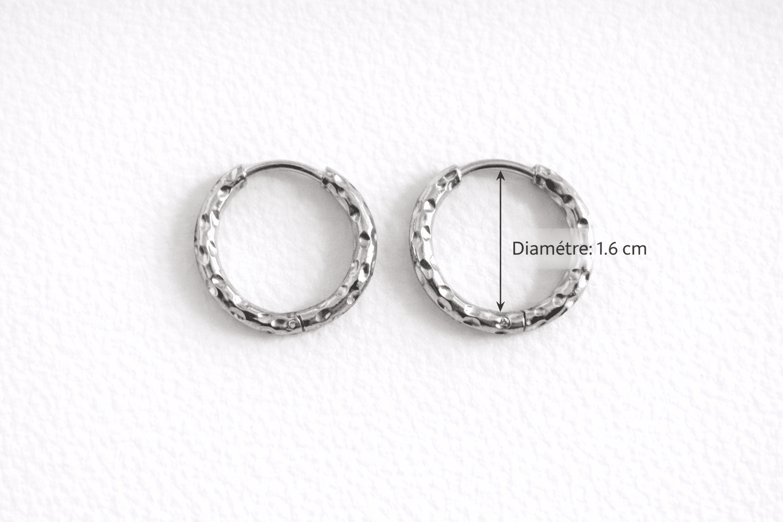 Créoles Boucles d'Oreilles Interchangeables Acier Inoxydable Modulables Femme Fait Main France - Bijoux Joséphine