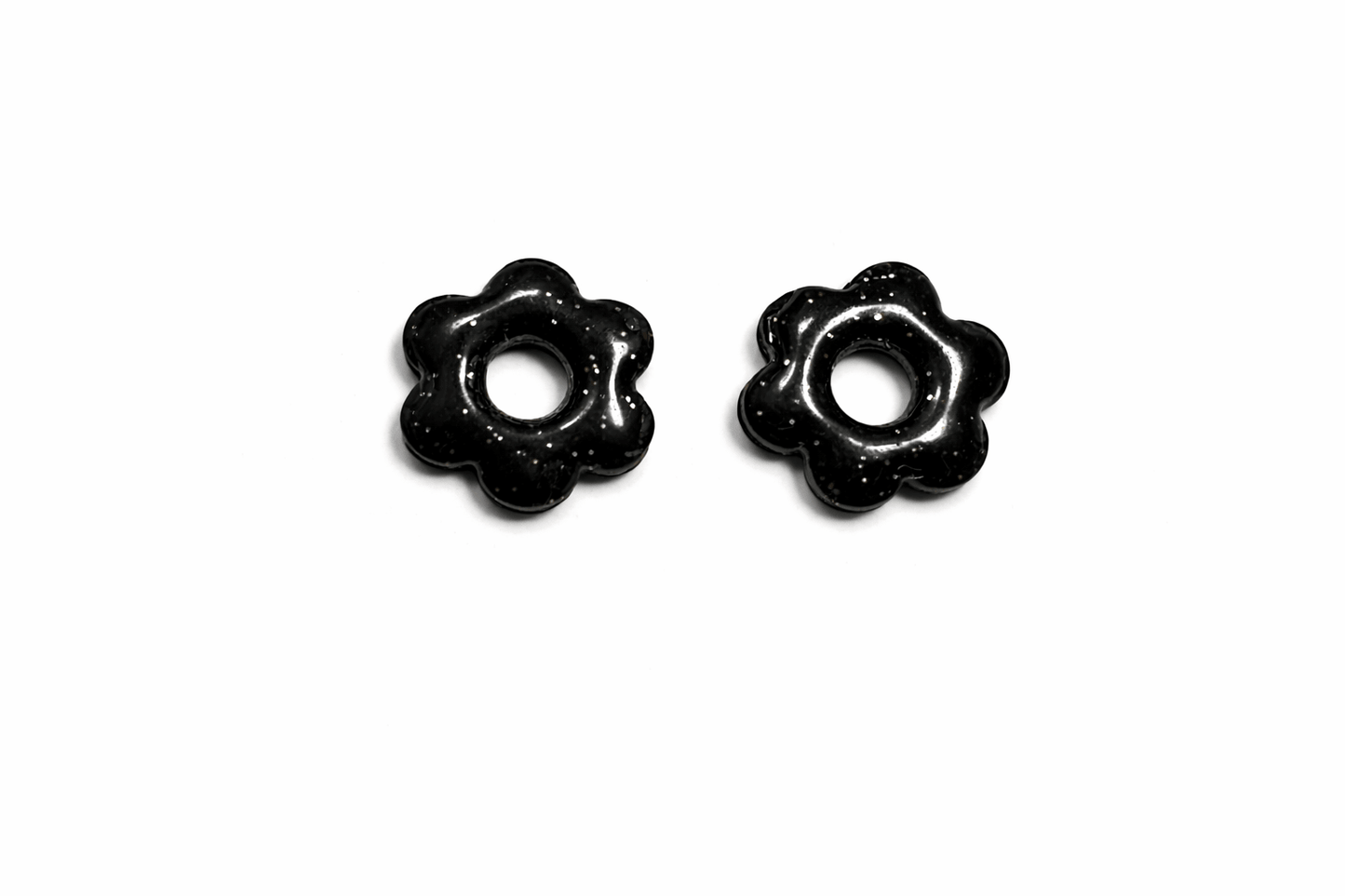 Pampilles Fleur Enfant Interchangeables Argile Polymère Boucles d'Oreilles Modulables Fait Main France - Bijoux Joséphine