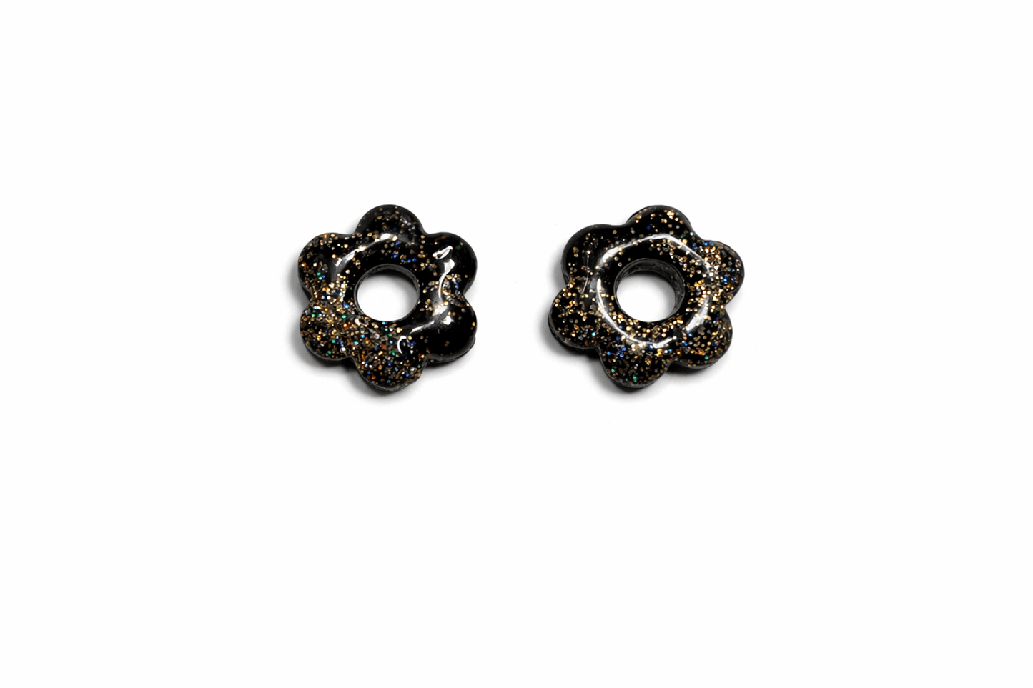 Pampilles Fleur Enfant Interchangeables Argile Polymère Boucles d'Oreilles Modulables Fait Main France - Bijoux Joséphine