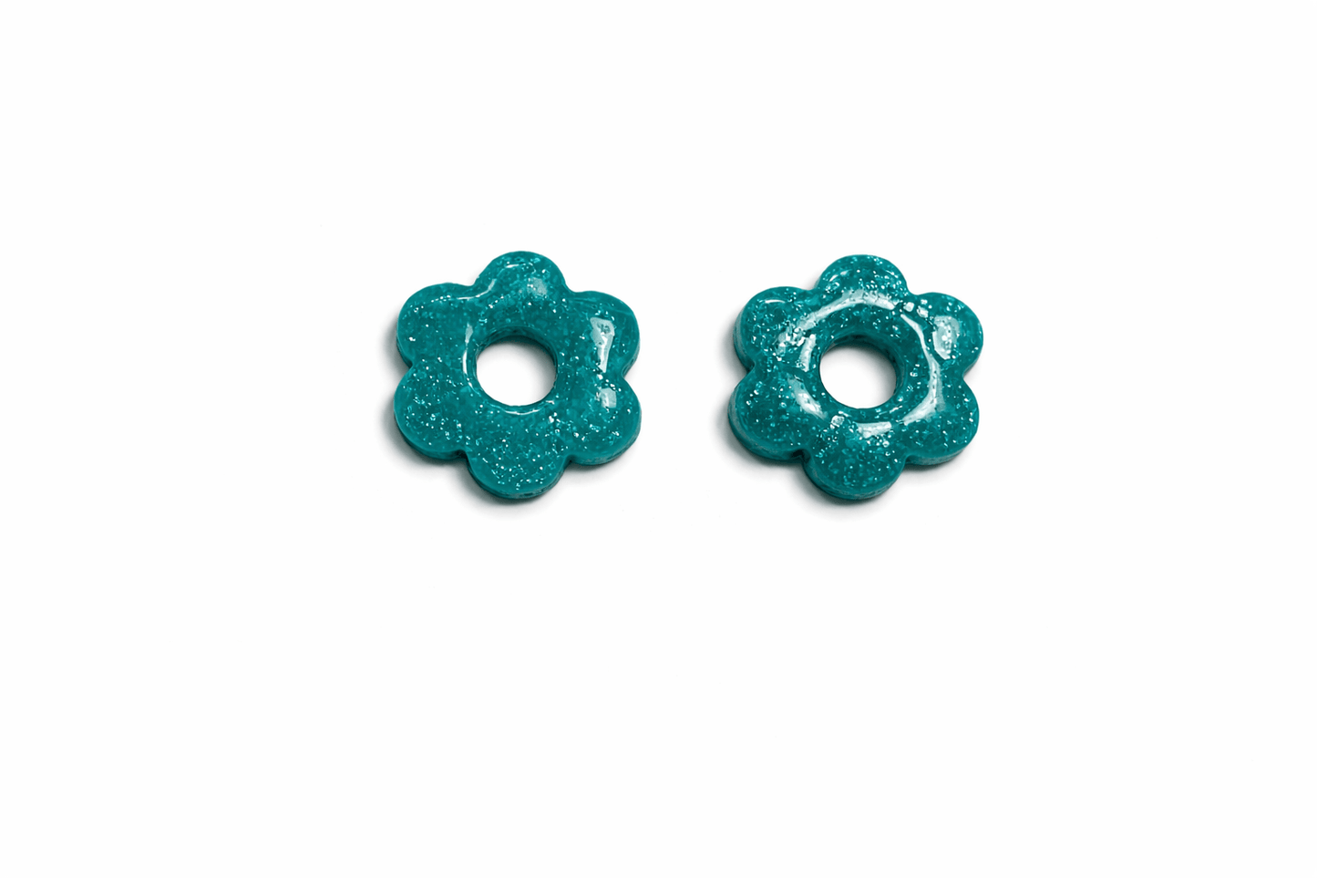 Pampilles Fleur Enfant Interchangeables Argile Polymère Boucles d'Oreilles Modulables Fait Main France - Bijoux Joséphine